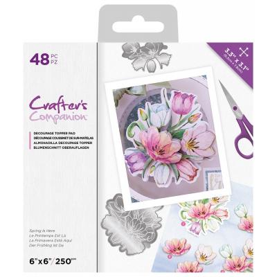 Crafter's Companion Decoupage Topper Pad Die Cuts - Spring Is Here