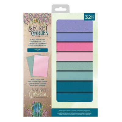 Crafter's Companion Secret Garden Cardstock - Luxury Mixed Cardstock