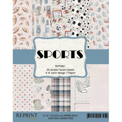 Reprint Sports Designpapier - Paper Pack