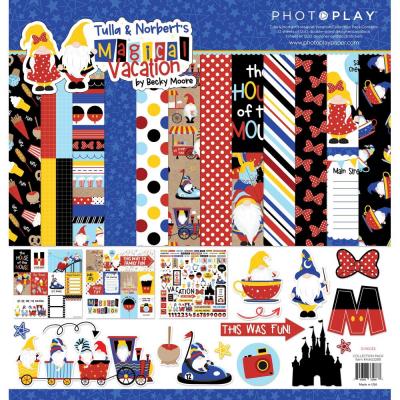 Photoplay Tulla & Norbert's Magical Vacation Designpapier - Collection Pack