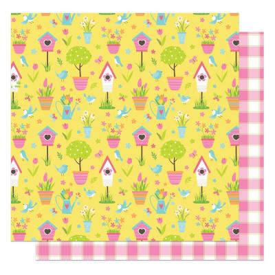 Photoplay Hop To It Designpapier - Spring Garden