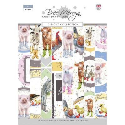 Creative Expressions Bree Merryn Rainy Day Friends Die Cuts - Die-Cut Collection