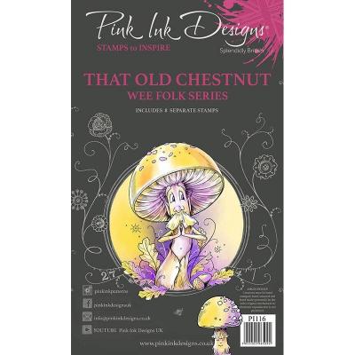 Creative Expressions Pink Ink Designs Clear Stamps - That Old Chestnut