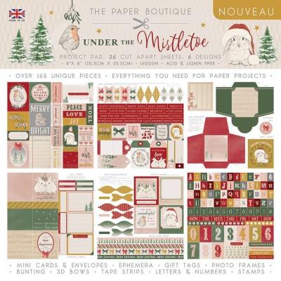 The Paper Boutique Under The Mistletoe Designpapier - Project Pad