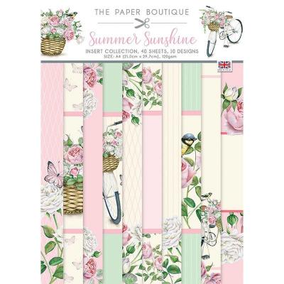 The Paper Boutique Summer Sunshine Designpapier - Insert Collection