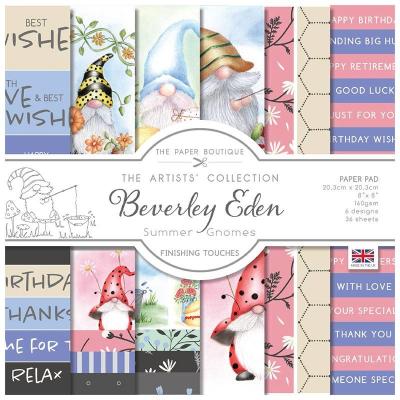 The Paper Boutique Summer Gnomes Designpapier - Finishing Touches