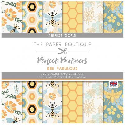 The Paper Boutique Perfect Partners Bee Desihnpapier - Decorative Papers