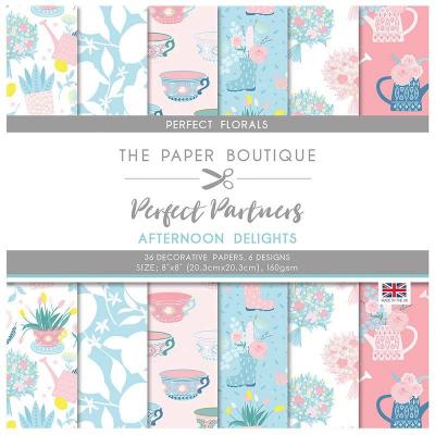 The Paper Boutique Perfect Partners Afternoon Delights Designpapier - Decorative Papers