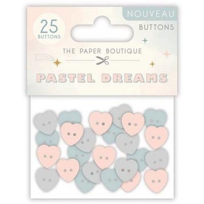 The Paper Boutique Pastel Dreams Embellishments - Buttons