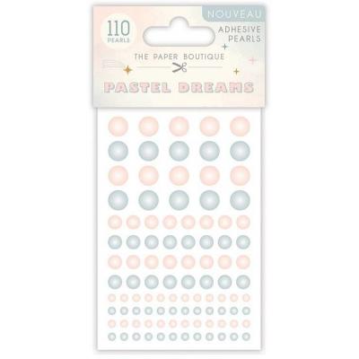 The Paper Boutique Pastel Dreams Embellishments - Adhesive Pearls