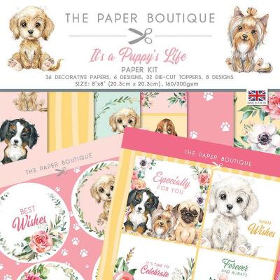 The Paper Boutique It's A Puppy's Life Designpapier - Paper Kit