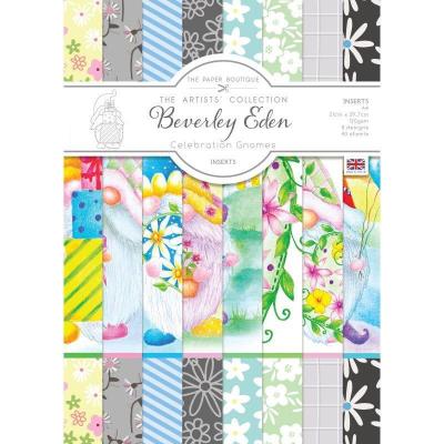 The Paper Boutique Celebration Gnomes Designpapier - Inserts