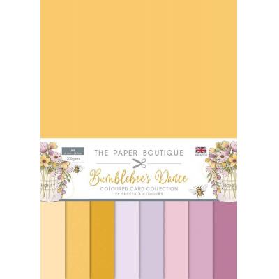 The Paper Boutique Bumblebee's Dance Cardstock - Coloured Card Collection