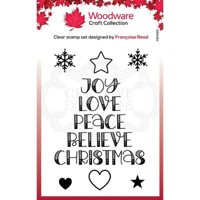 Woodware Clear Stamps - Word Tree