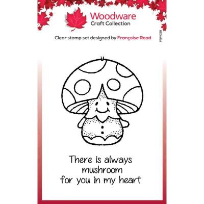 Woodware Clear Stamps - Mushroom