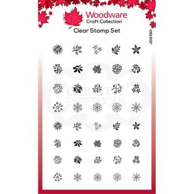 Woodware Clear Stamps - Bubble Tops