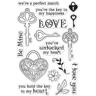 Hero Arts Clear Stamps - Key To My Heart
