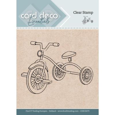 Find It Trading Yvonne Creations Funky Day Out Clear Stamp - Tricycle