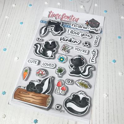 Time for Tea Clear Stamps - Stinkin' Cute