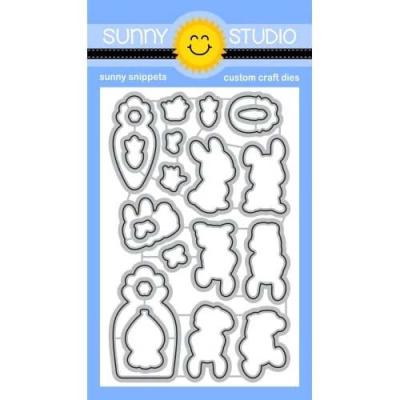 Sunny Studios Cutting Dies - Bunnyville