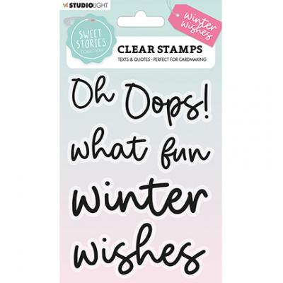 StudioLight Stamps - Winter Wishes Sweet Stories Nr. 162