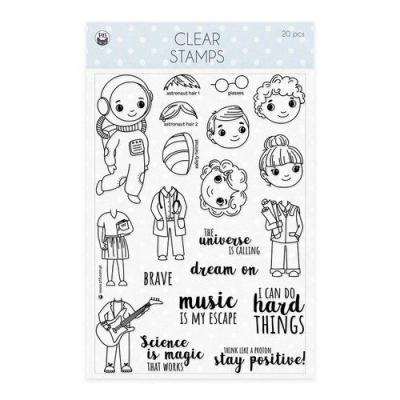 Piatek13 You Can Be Anything Clear Stamps - Berufe