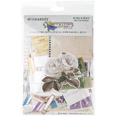 49 And Market Curators Botanical Die Cuts- Ephemera Bits