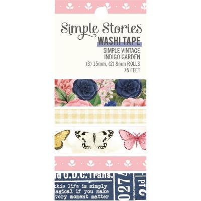 Simple Stories Simple Vintage Indigo Garden - Washi Tape