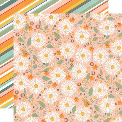 Simple Stories Full Bloom Designpapier - Scatter Sunshine