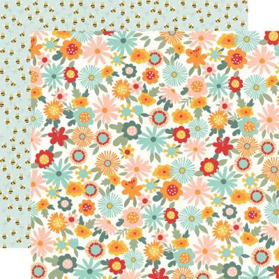 Simple Stories Full Bloom Designpapier - Bless My Blooms
