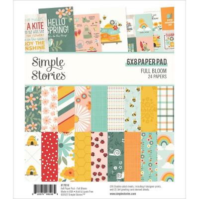 Simple Stories Full Bloom Designpapiere - Paper Pad