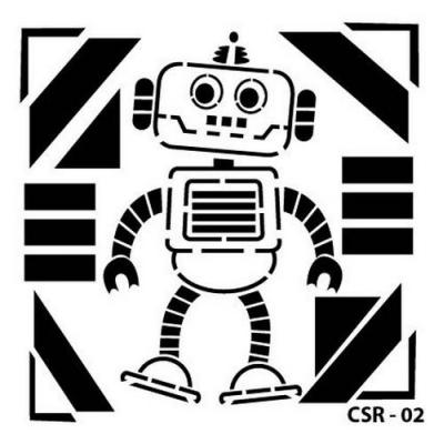 Cadence Mask Stencil - Roboter
