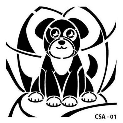 Cadence Mask Stencil - Hund