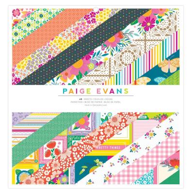 American Crafts Paige Evans Splendid Designpapiere - Paper Pad