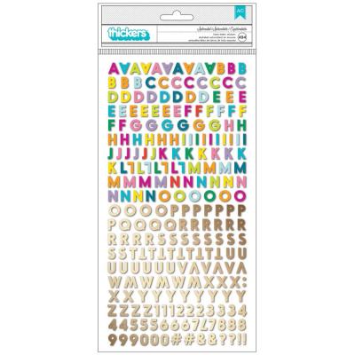 American Crafts Paige Evans Splendid Sticker - Alphabet