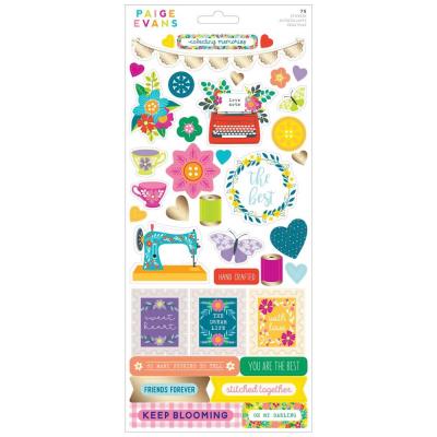 American Crafts Paige Evans Splendid Sticker - Accents & Phrases
