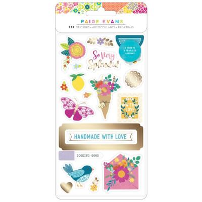 American Crafts Paige Evans Splendid Sticker - Sticker Book