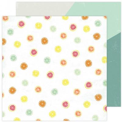 American Craft Heidi Swapp Sun Chaser Designpapier - Fruit Slice