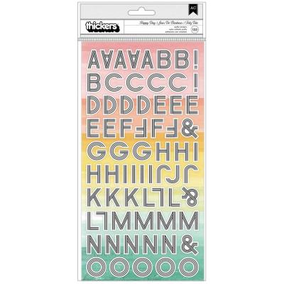 American Craft Heidi Swapp Sun Chaser Sticker - Alphabet