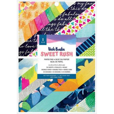 American Crafts Vicki Boutin Sweet Rush Designpapiere - Paper Pad