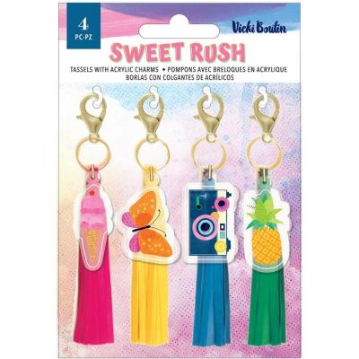 American Crafts Vicki Boutin Sweet Rush Embellishments - Tassels