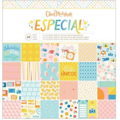 American Crafts Obed Marshall Especial Designpapiere - Paper Pad