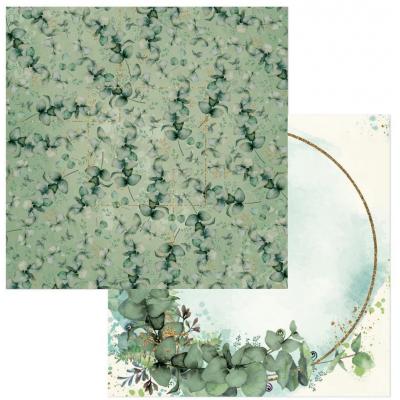 Bo Bunny Willow & Sage Designpapier - Eucalyptus