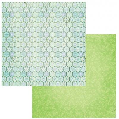 Bo Bunny Willow & Sage Designpapier - Sage Wonder
