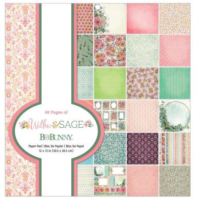 Bo Bunny Willow & Sage Designpapier - Paper Pad