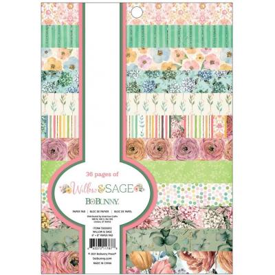 Bo Bunny Willow & Sage Designpapier - Paper Pad