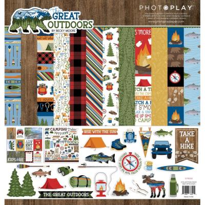 Photoplay Paper The Great Outdoors Designpapiere - Collection Pack
