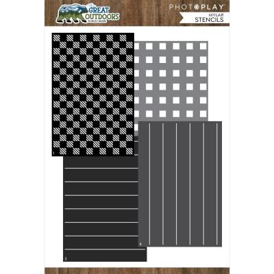 Photoplay Paper The Great Outdoors Layering Schablone - The Great Outdoors