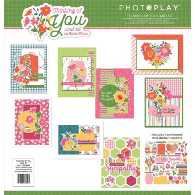 Photoplay Paper Thinking Of You Die Cut - Collection Card Kit