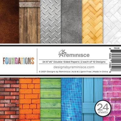 Reminisce Foundations Designpapiere - Paper Pad